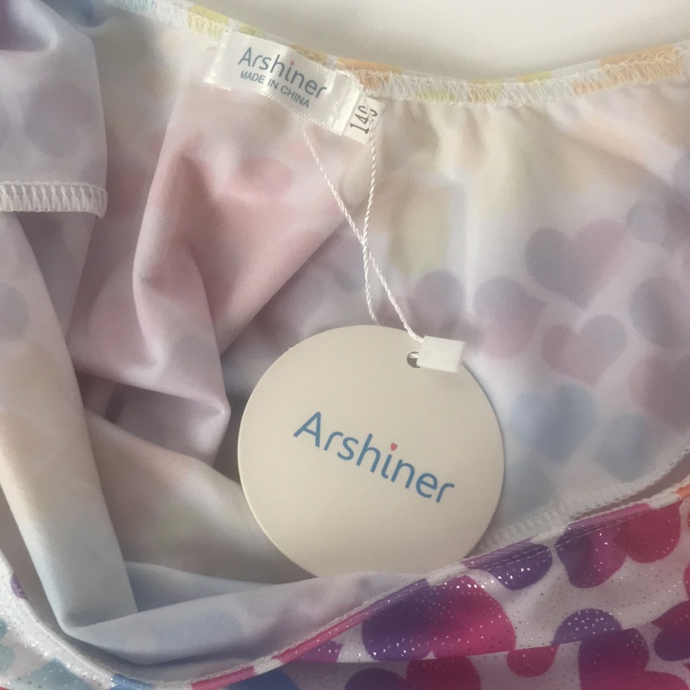 Arshiner Print One Piece Suit  Girls Size 5 - Picture 6 of 16